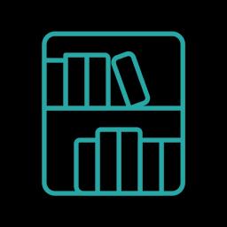 +2000 books in the library